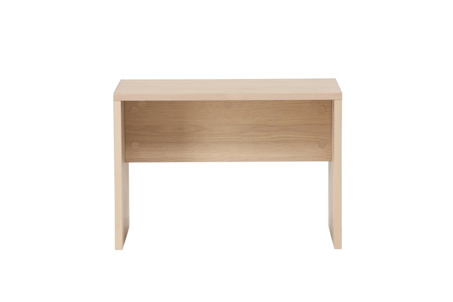 VENTURE DESIGN Juni sidebord, rektangulr - hvidkalket finér (58x35)