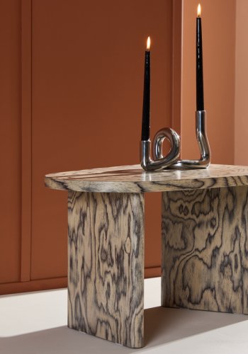 VENTURE DESIGN Grönvik sofabord - gr print MDF (7045)