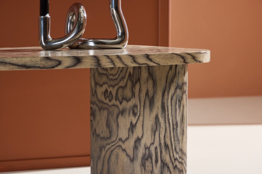 VENTURE DESIGN Grönvik sofabord - gr print MDF (7045)