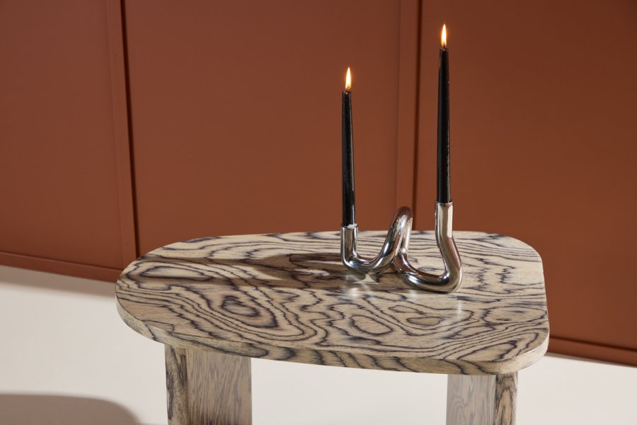 VENTURE DESIGN Grönvik sofabord - gr print MDF (7045)