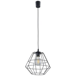 TK Diamant loftlampe D - sort stl