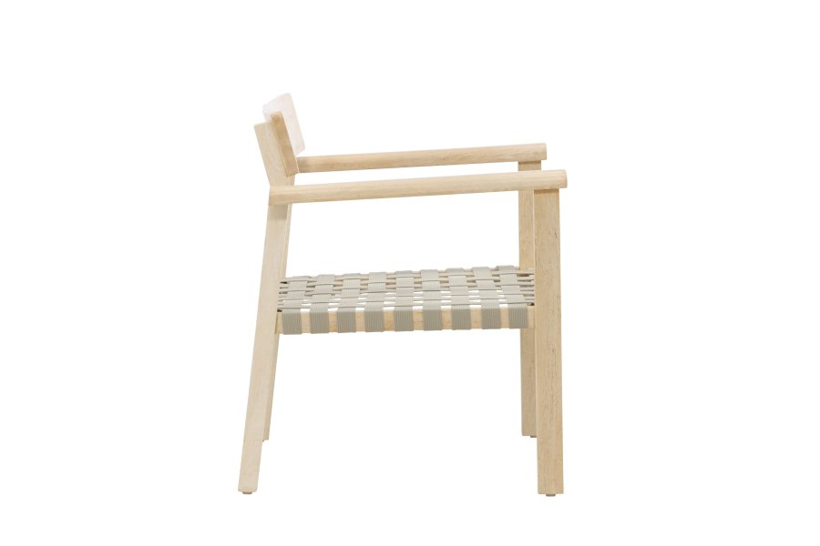 VENTURE HOME Krois Lnestol - Natur Mahogni / Gr