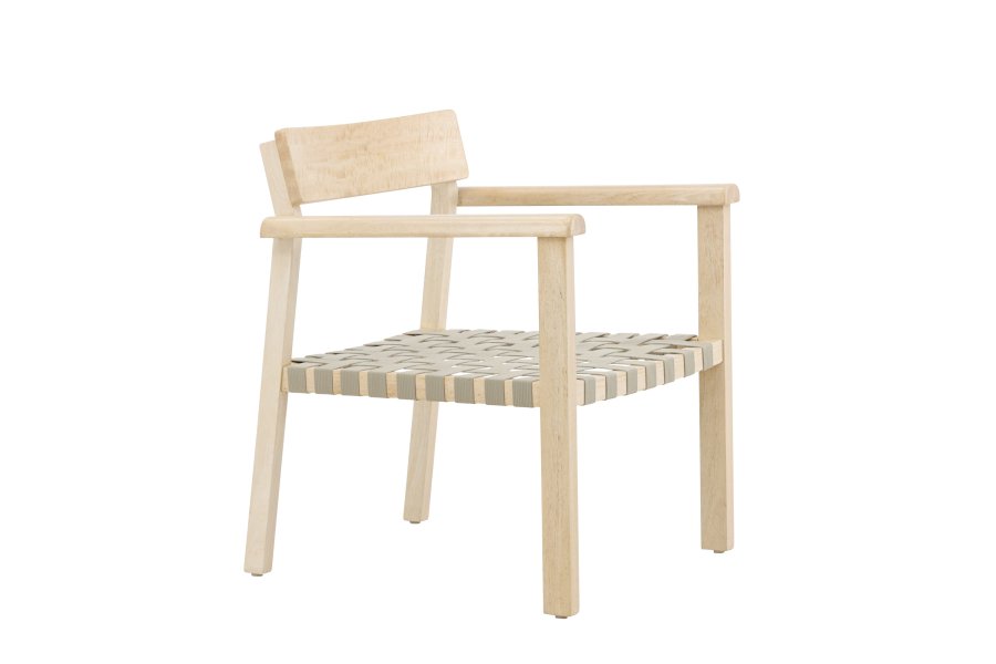 VENTURE HOME Krois Lnestol - Natur Mahogni / Gr