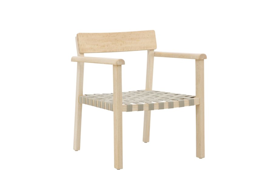 VENTURE HOME Krois Lnestol - Natur Mahogni / Gr