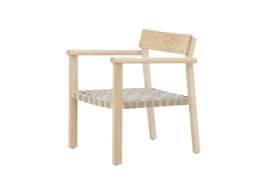 VENTURE HOME Krois Lnestol - Natur Mahogni / Gr