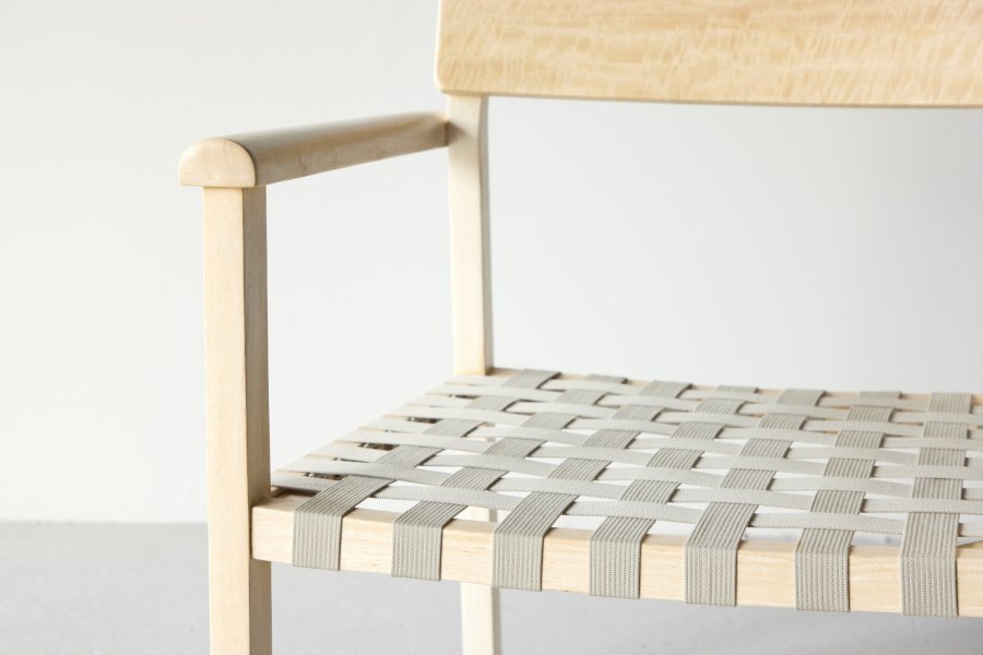 VENTURE HOME Krois Lnestol - Natur Mahogni / Gr