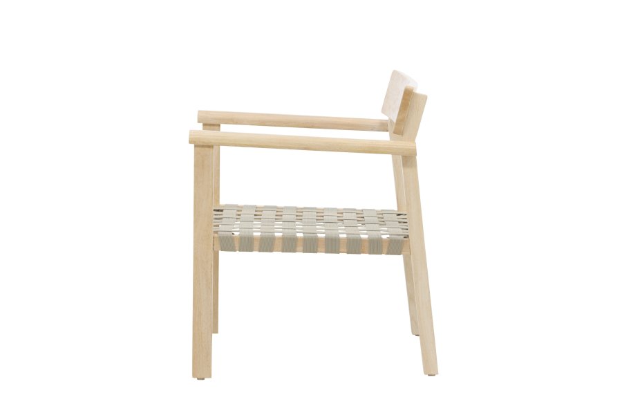 VENTURE HOME Krois Lnestol - Natur Mahogni / Gr