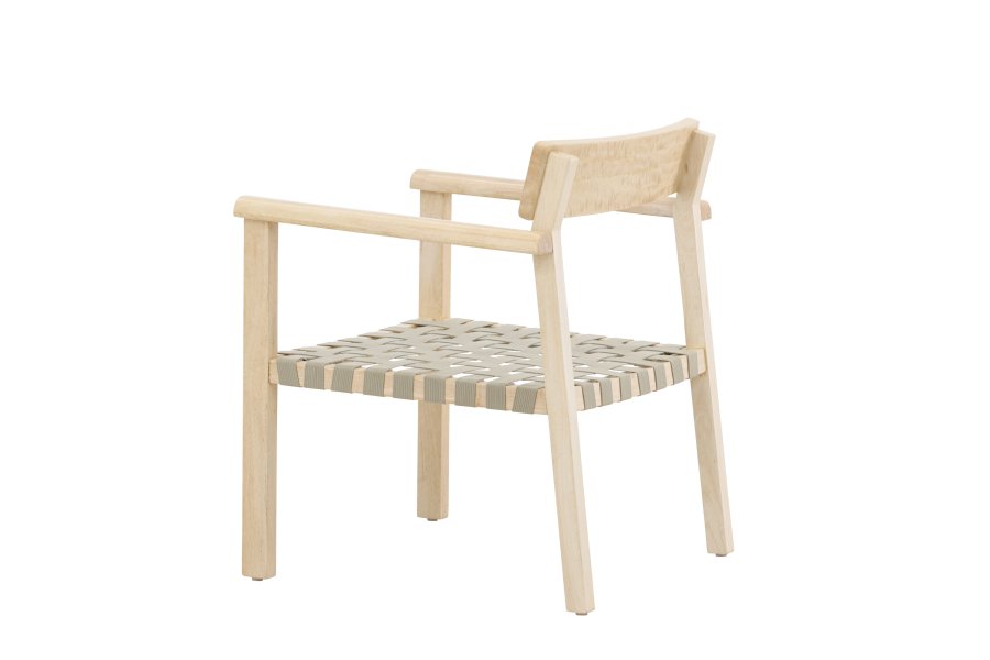 VENTURE HOME Krois Lnestol - Natur Mahogni / Gr