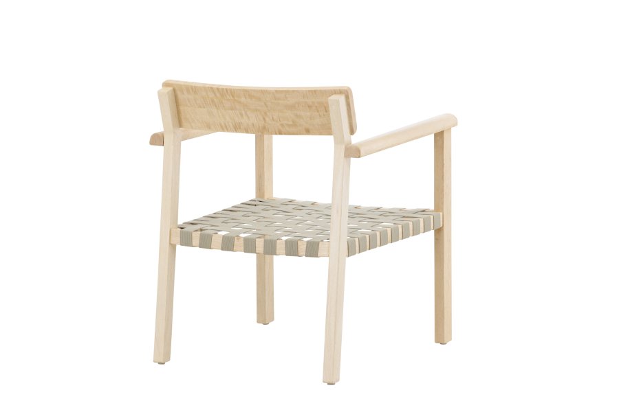 VENTURE HOME Krois Lnestol - Natur Mahogni / Gr