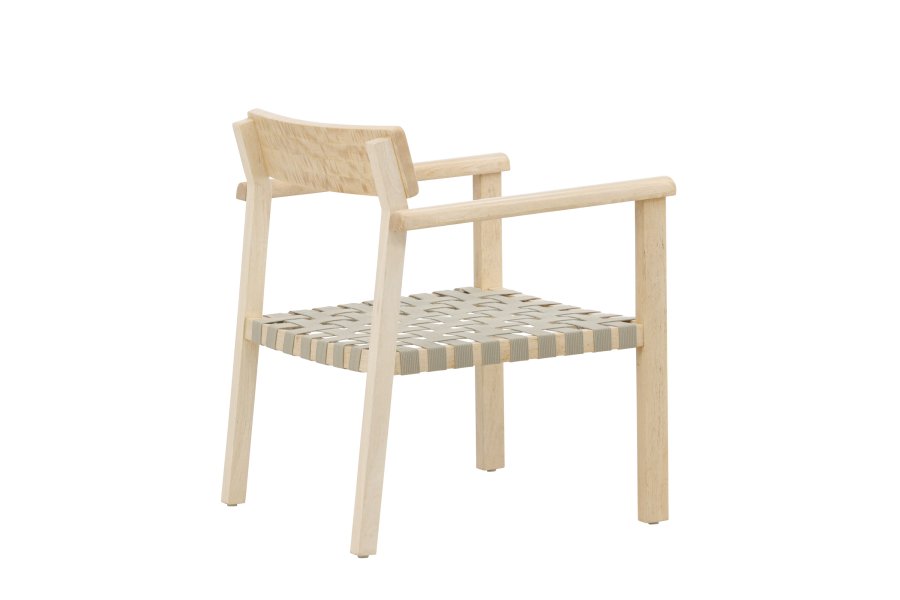 VENTURE HOME Krois Lnestol - Natur Mahogni / Gr