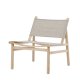 VENTURE HOME Millo Lounge Chair - Natur/Gr