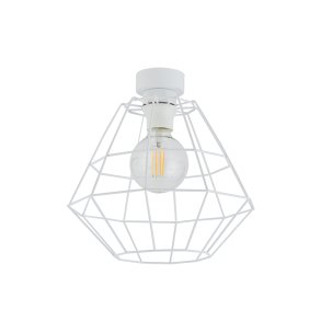TK Diamant loftlampe D - hvid stl