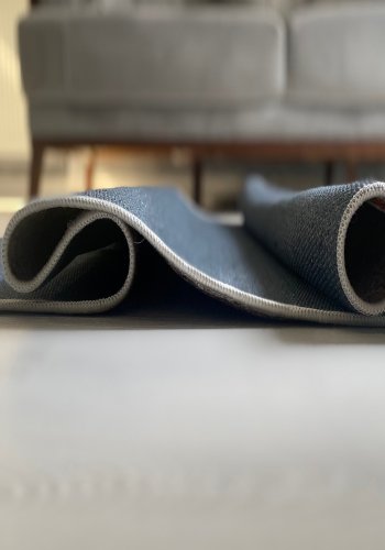 TEPPI Woopamuk170 gulvtppe m. mnster, rektangulr - multifarvet bomuld og polyester (160x230)