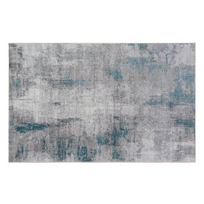 TEPPI Woopamuk212 gulvtppe m. mnster, rektangulr - multifarvet bomuld og polyester (180x280)