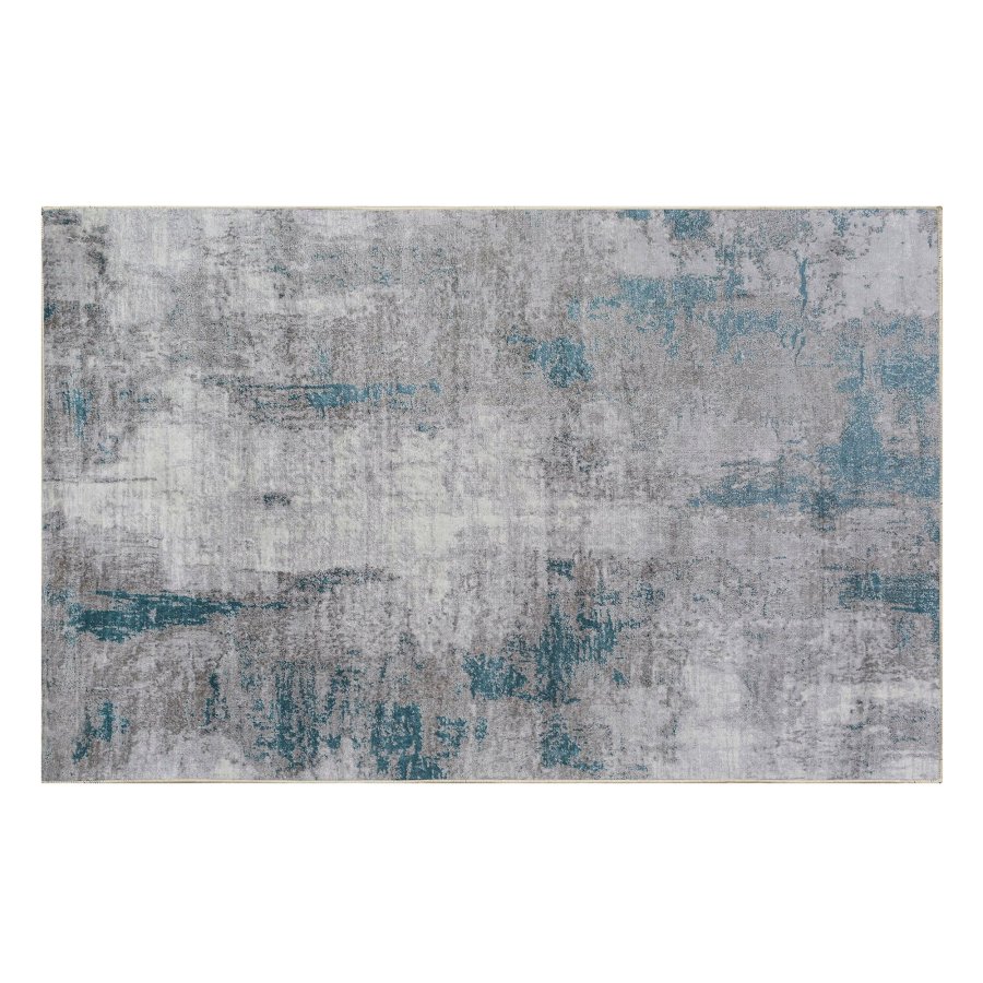 TEPPI Woopamuk212 gulvtppe m. mnster, rektangulr - multifarvet bomuld og polyester (180x280)