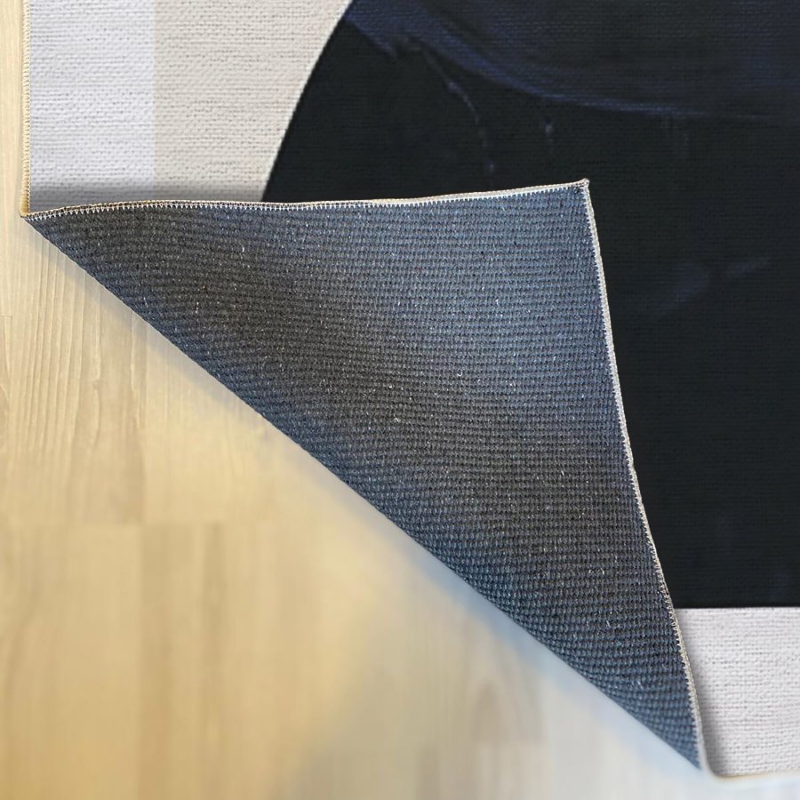 TEPPI Woopamuk272 gulvtppe m. mnster, rektangulr - multifarvet bomuld og polyester (160x230)