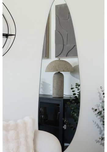 HOUSE NORDIC Astley bordlampe - stone gr papmaché