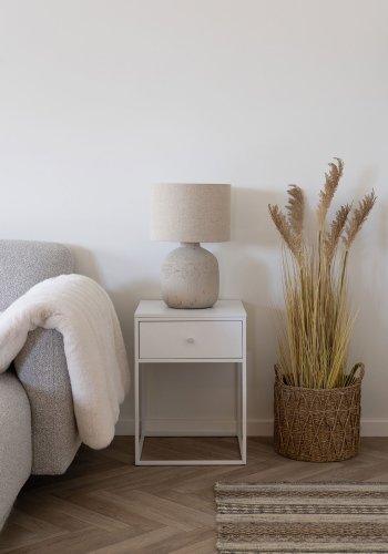 HOUSE NORDIC Bilby  bordlampe - lysebrun keramik