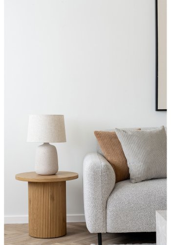 HOUSE NORDIC Croft bordlampe - stone beige keramik