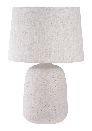HOUSE NORDIC Croft bordlampe - stone beige keramik