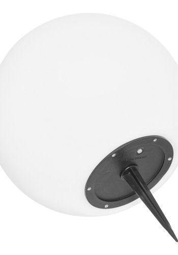 HOUSE NORDIC  Lifton LED Lampe - Lampe, genopladelig med integreret solcelle, hvid<br>25 cm