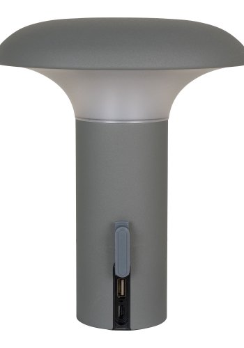 HOUSE NORDIC  Ramsey LED Lampe - Lampe, genopladelig, gr