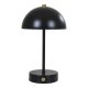 HOUSE NORDIC Holt LED bordlampe, genopladelig - sort/messing stl