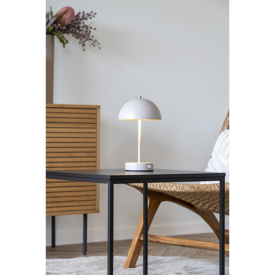 HOUSE NORDIC Holt LED bordlampe, genopladelig - sand/stl stl