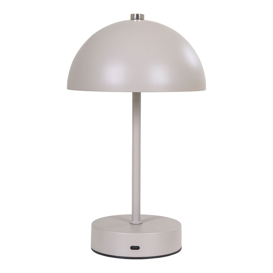 HOUSE NORDIC Holt LED bordlampe, genopladelig - sand/stl stl
