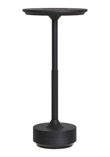 HOUSE NORDIC Lyneham LED bordlampe, genopladelig - sort aluminium