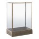 HOUSE NORDIC Manali lanterne - glas og antik messing look metal