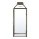 HOUSE NORDIC Mysore lanterne, m. hank - glas og antik messing look metal