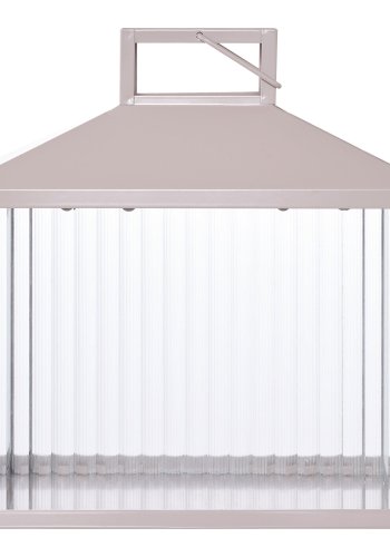 HOUSE NORDIC  Lucca Lanterne - Lanterne, metal/glas, beige/gr
