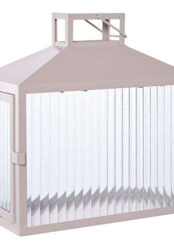 HOUSE NORDIC  Lucca Lanterne - Lanterne, metal/glas, beige/gr