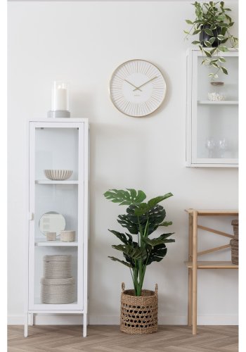 HOUSE NORDIC  Hurricane Lysestage - Hurricane lysestage, keramik/glas, gr<br>16x25,5 cm