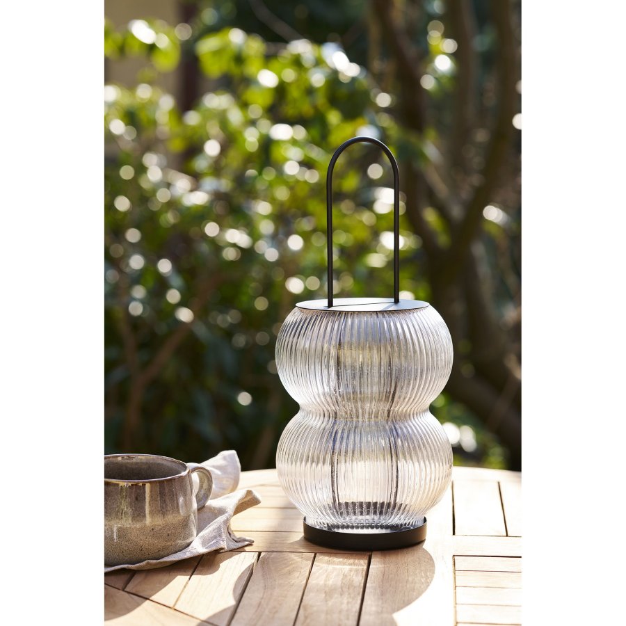 HOUSE NORDIC  Lucena Lanterne - Lanterne, metal/glas, sort