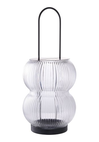 HOUSE NORDIC  Lucena Lanterne - Lanterne, metal/glas, sort