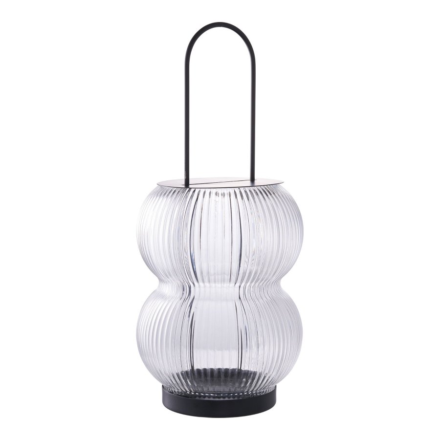 HOUSE NORDIC  Lucena Lanterne - Lanterne, metal/glas, sort