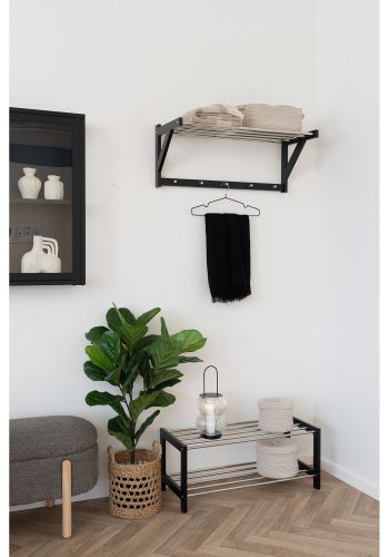 HOUSE NORDIC  Lucena Lanterne - Lanterne, metal/glas, sort