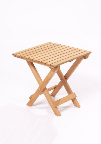 NORDVÄRK My005 loungest m. 1 havebord og 2 liggestole - creme hynde og natur bgetr