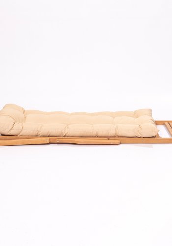 NORDVÄRK MY007 Havebord og stolest (3 styk), brunCream