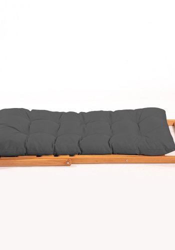 NORDVÄRK My006 udendrs liggestol, m. gr hynde, justerbar rygln - natur bgetr