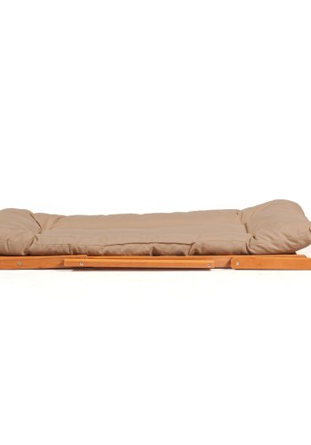 NORDVÄRK My005 loungest m. 1 havebord og 2 liggestole - brun hynde og natur bgetr