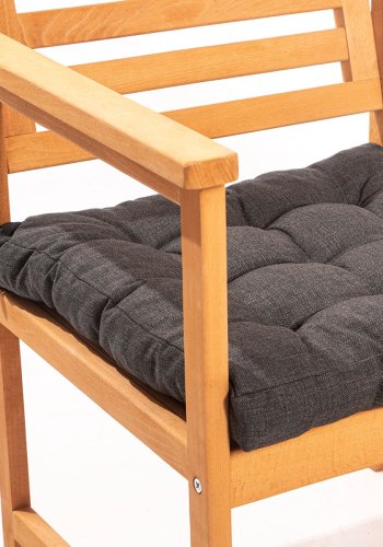 NORDVÄRK MYT01 udendrs loungest, m. 2 stole, 1 sofa, 1 bord og antracitgr hynder - natur tr
