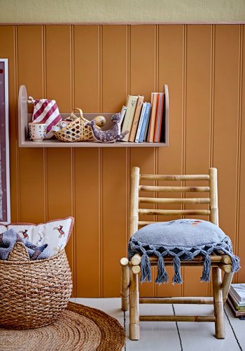 BLOOMINGVILLE Birk Tppe, Brun, Jute D: 90cm