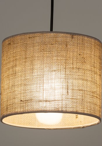 TK Jute loftlampe - natur jute