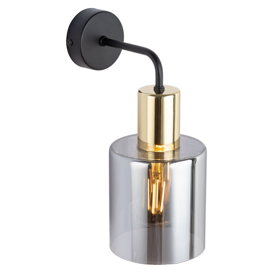 TK Sierra vglampe - glas og guld metal