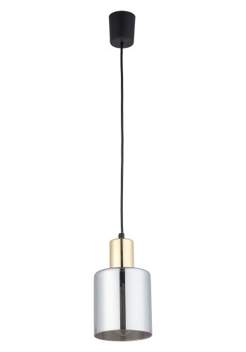 TK Sierra loftlampe - glas og guld metal