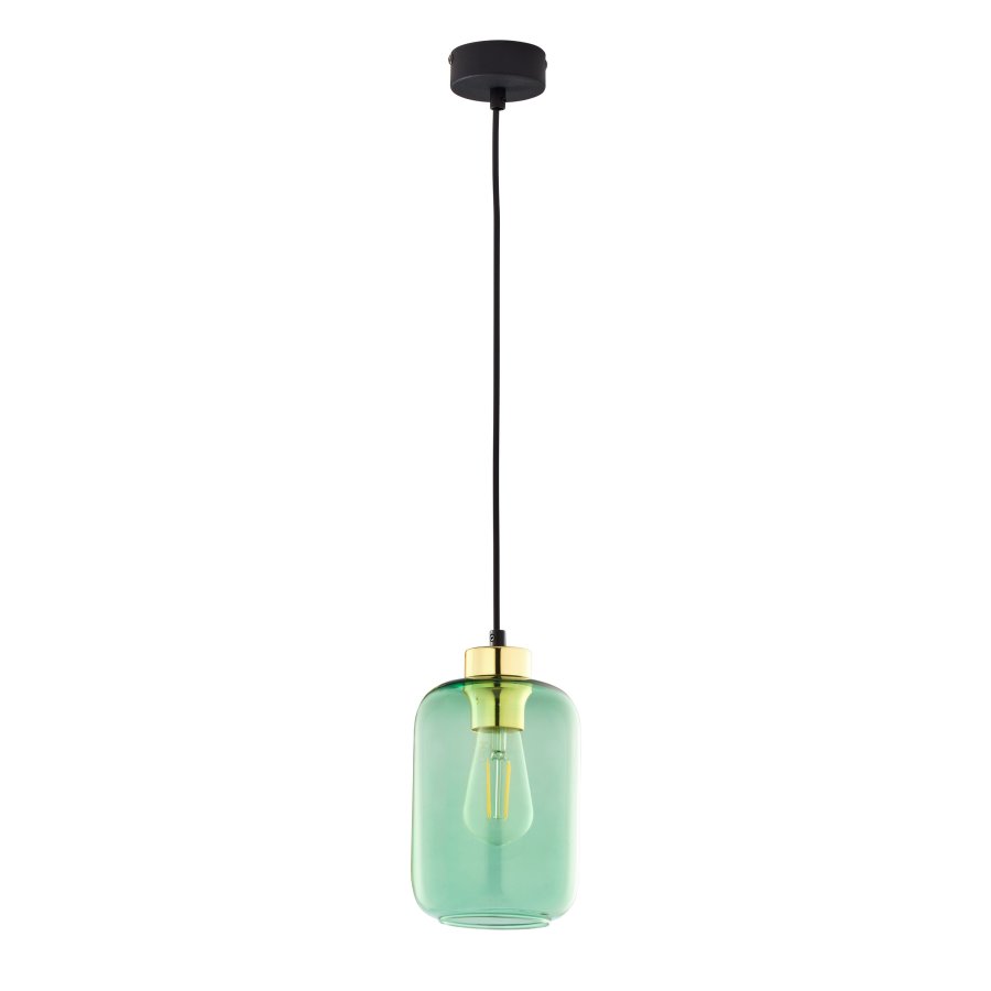 TK Marco loftlampe - grn glas