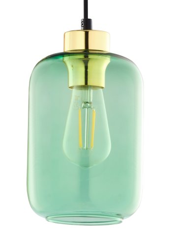 TK Marco loftlampe - grn glas